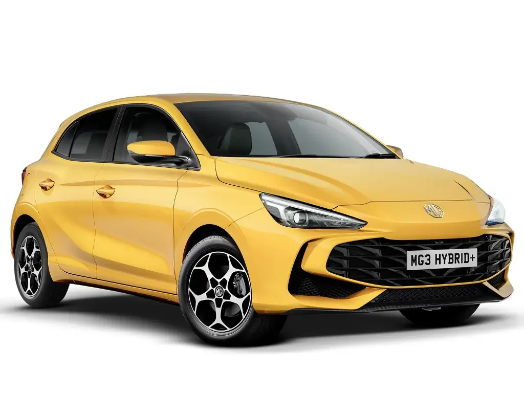 MG3 Hybrid front gelb